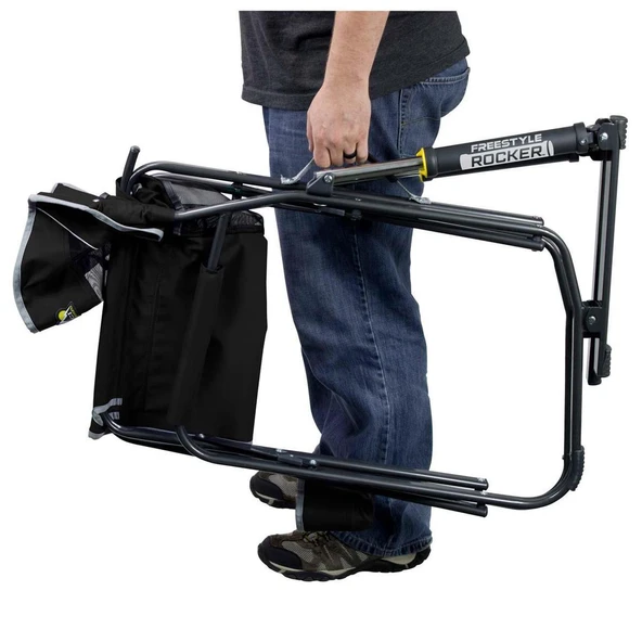 Gci Outdoor Freestyle Amortisörlü Katlanır Kamp Sandalyesi Bordo - 3