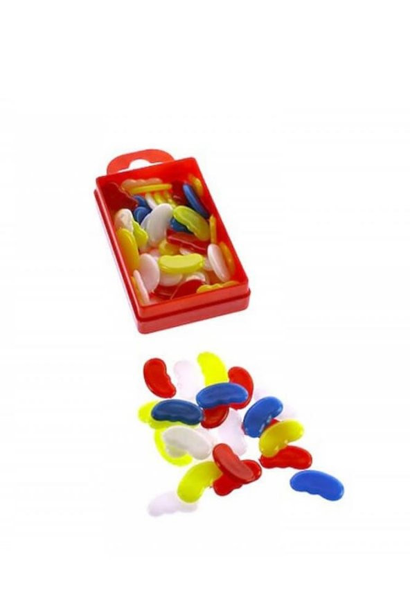 Sayı Sayma Seti 1 Paket Plastik Sayı Sayma Çubukları Ve Fasülyeleri 1. Sınıflar İçin Renkli Çubuk Fasulye - 3