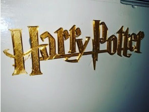 Harry Potter Logosu Dekoratif Biblo Dekor Hediyelik Süs Eşyası - 3