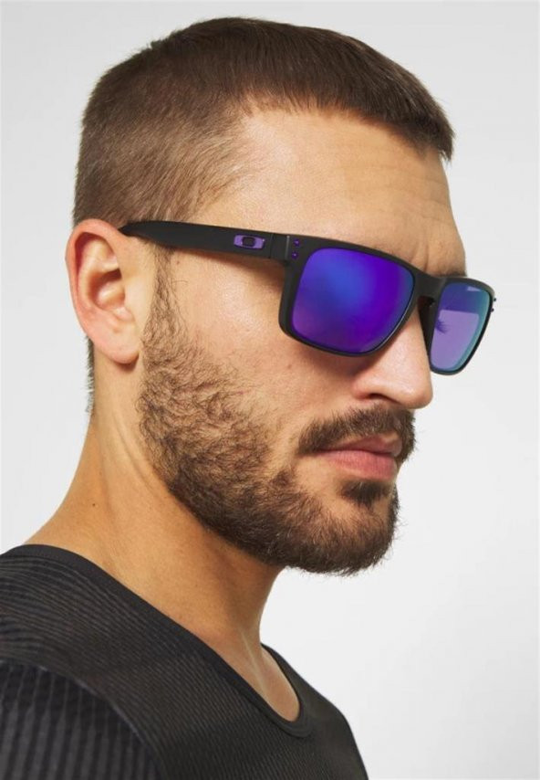 Oakley Holbrook Polarize Güneş Gözlüğü Dark Ink Fade Prizm Black Polarized - 8