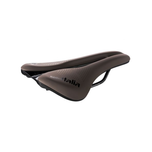 Selle Italia Novus Evo Boost Gravel Bisiklet Selesi L3 Kahverengi - Resim 4