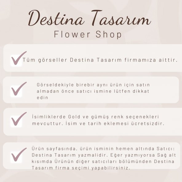 Kız isteme çiçeği, Yapay söz çiçeği - 3