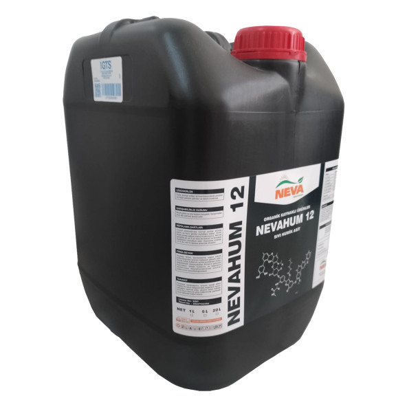 Nevahum12 Sıvı Humik Asit Organik Toprak Düzenleyici 20Litre - 3