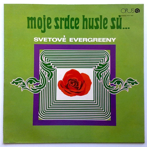 Moje Srdce Husle Sú - Orchester Studio Brno – Moje Srdce Husle Sú… Svetové Evergreeny Jazz, tarz Vinly Plak alithestereo