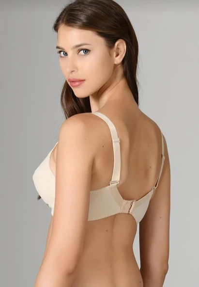 NBB 350 BAYAN MİKRO MİNİMİZER TOPARLAYICI SÜTYEN TEKLİ  TEN 75 - Resim 2