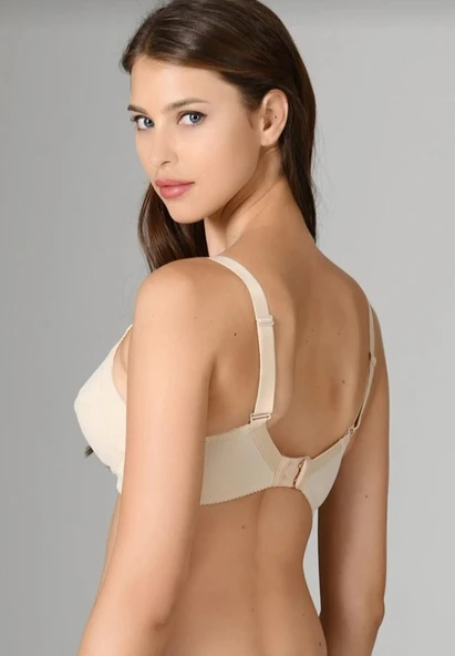 NBB 350 BAYAN MİKRO MİNİMİZER TOPARLAYICI SÜTYEN 2 ADET BEYAZ 105 - 6