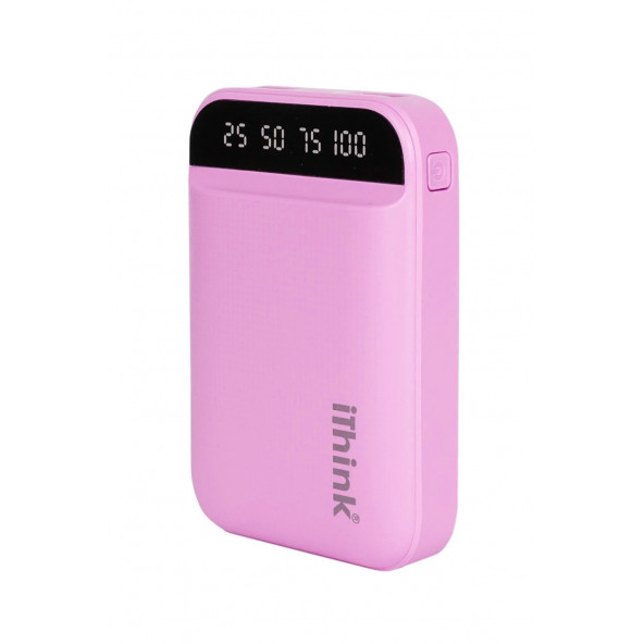 İthink 10,000 mAh Powerbank Taşınabilir Şarj Aleti 2,1 Amper 2 USB - 5