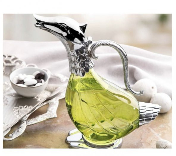 Sürahi Cam Ördek - Gümüş Başlık - 2