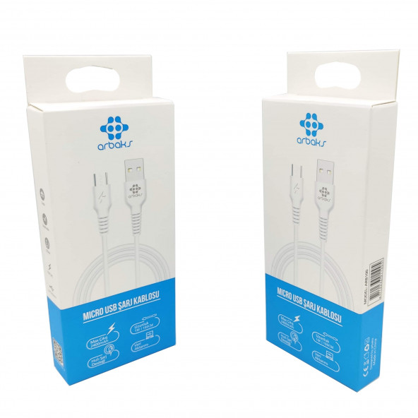 Micro 2400 Mah 1M Usb Şarj Kablosu