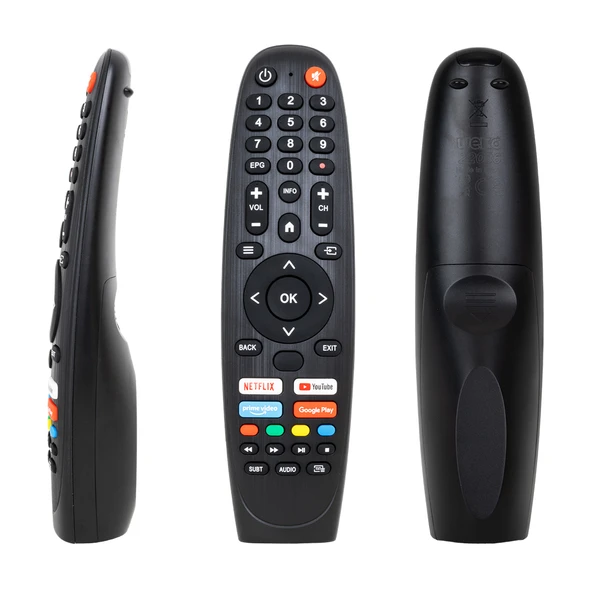 Ayt Kl Onvo Profilo Saba Uyumlu Tuşlu Ses Komutsuz LCD LED TV Kumandası Sihirli Kumanda ürün görseli 1