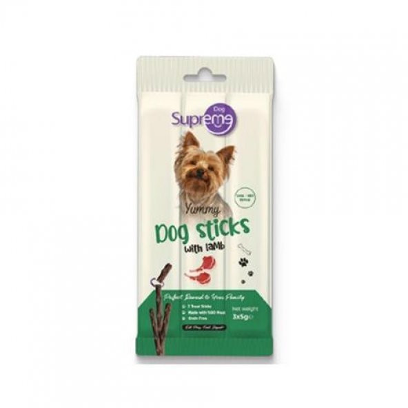 Supreme Dog Sticks Kuzulu Köpek Ödül 3*5 Gr