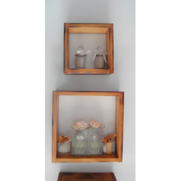 Petek Home Life dekoratif duvar raf - 2