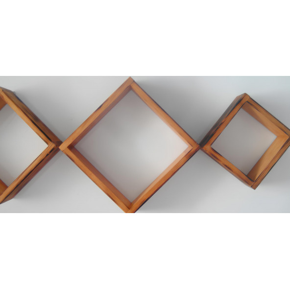 Petek Home Life dekoratif duvar raf - 5