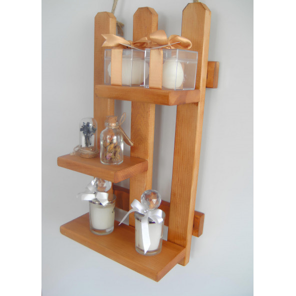 Petek home life dekoratif çit raf - 4