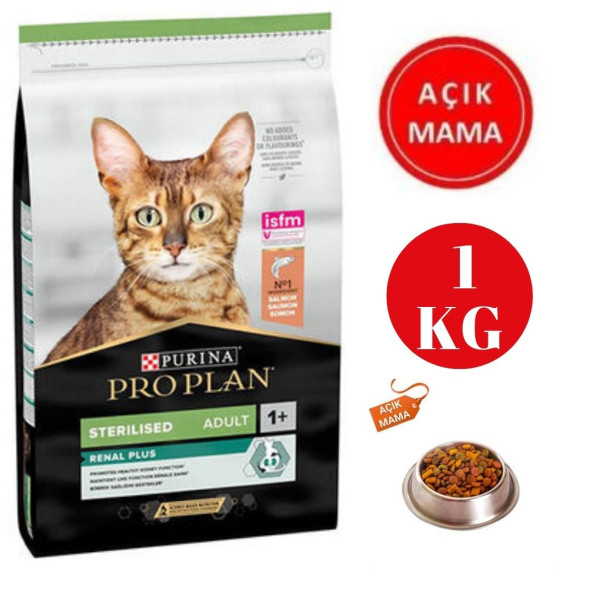 Pro Plan Sterilised Somonlu Kısırlaştırılmış Kedi Maması 1 kg Açık Mama