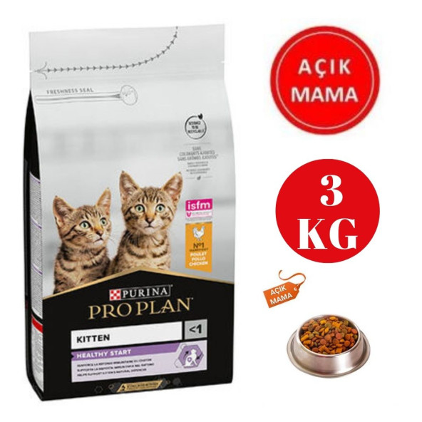 Pro Plan Kitten Yavru Kedi Maması 3 Kg Açık Mama