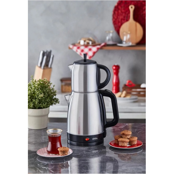 Sinbo STM-5831 Çelik Çay Makinesi - 9