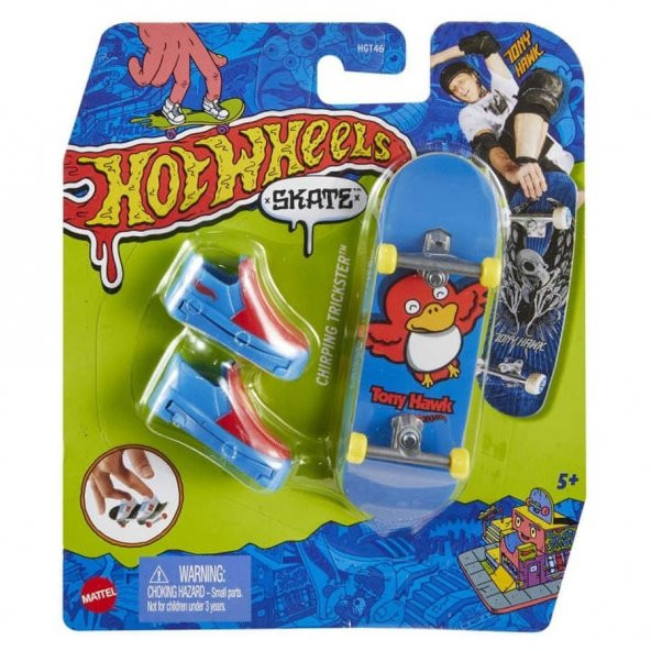 Hot Wheels Skate Parmak Kaykay ve Ayakkabı Paketi - 2