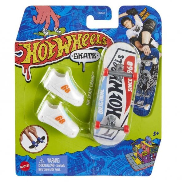 Hot Wheels Skate Parmak Kaykay ve Ayakkabı Paketi - 3