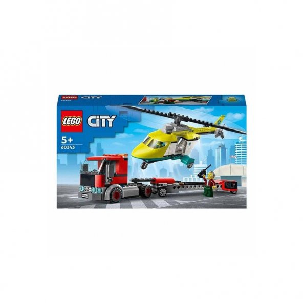 Lego City Kurtarma Helikopter Taşımacılığı