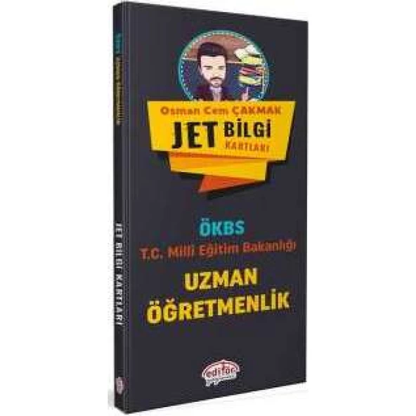 Osman Cem Çakmak Hoca Uzman Öğretmen Jet Bilgi Kartları