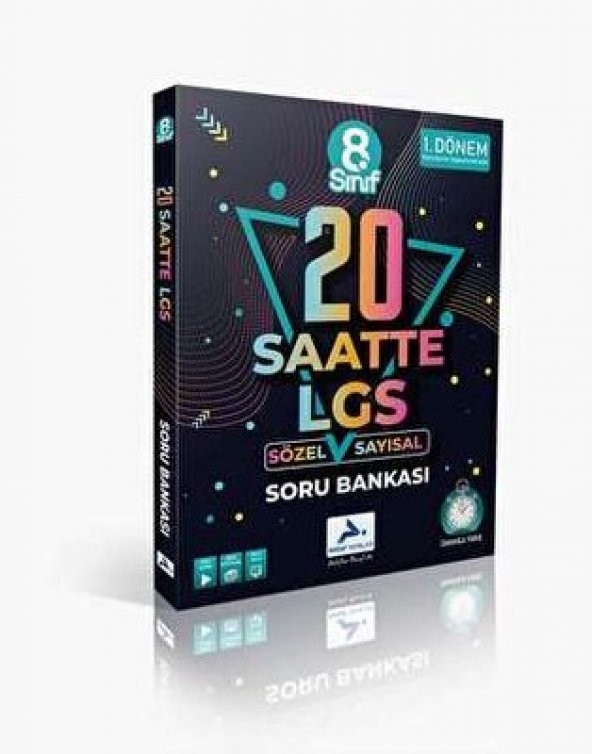 8.Sınıf 20 Saatte Lgs Soru Bank-1.Dönem Konuları - Paraf Yayınları