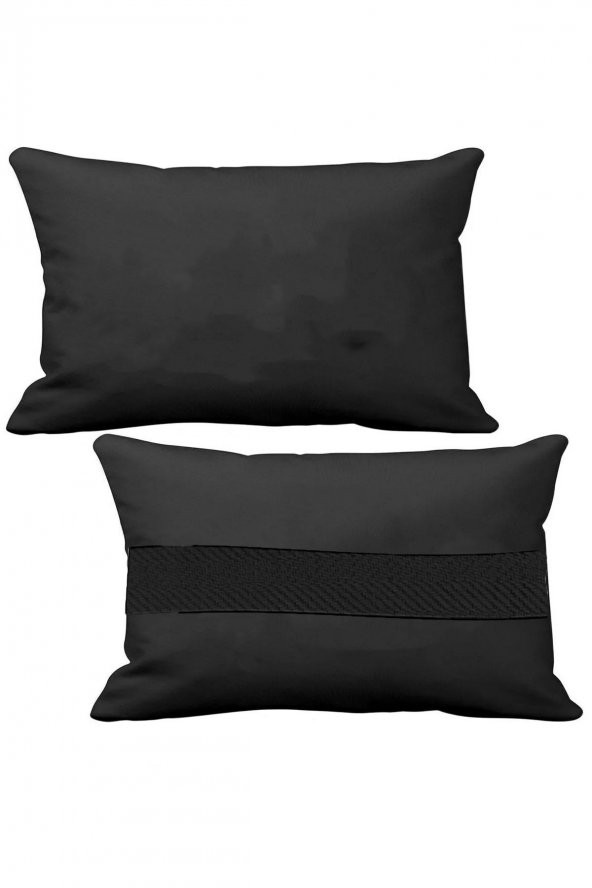 Öziron Fort Focus Comfort Uyumlu Oto Koltuk Boyun Yastığı 2 Adet Logosuz Siyah Ortopedik Yastık ürün görseli