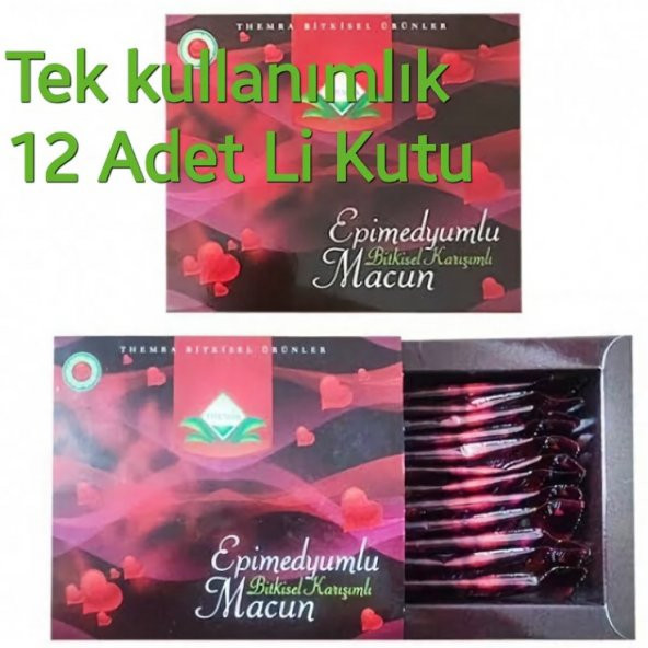 Themra Ballı Bitkisel Macun1 paket 12 li Paket