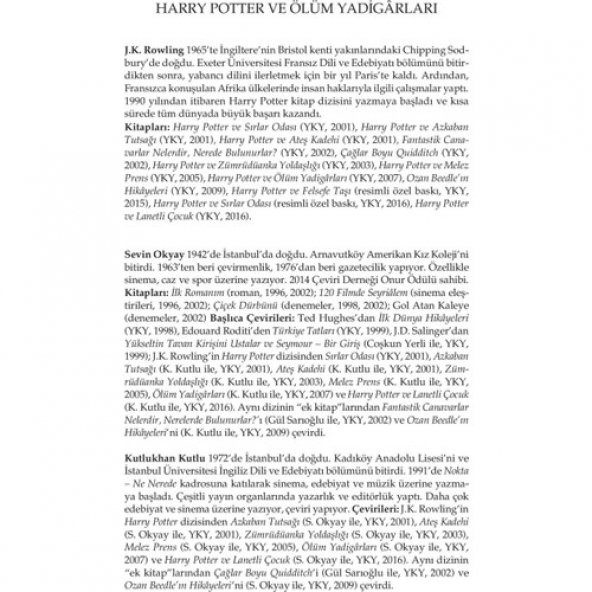HARRY POTTER - ÖLÜM YADİGARLARI 7. - 3
