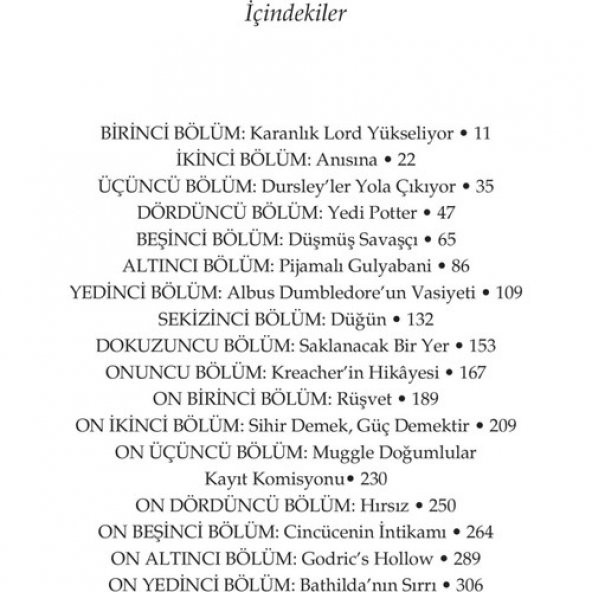 HARRY POTTER - ÖLÜM YADİGARLARI  7. - 7