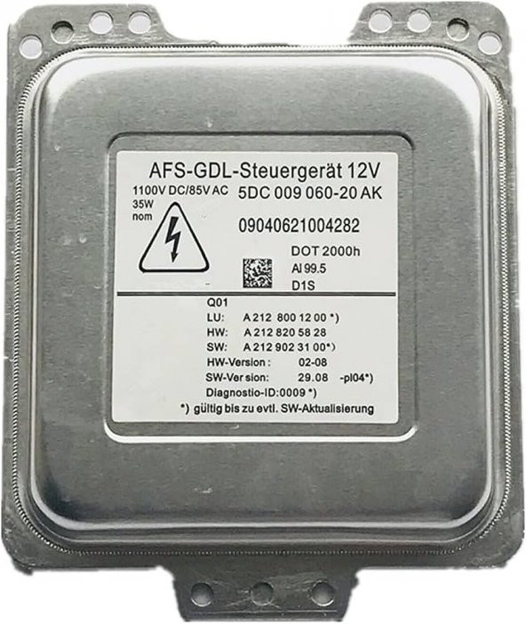 5dc00906020 MERCEDES E SERİ W212 2009-2012 FAR BEYNİ SIFIR KODLU ürün görseli