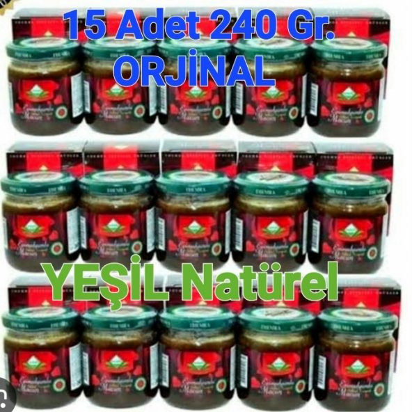 Themra Ballı Bitkisel Macun 15 Adet li Set 240 gr.