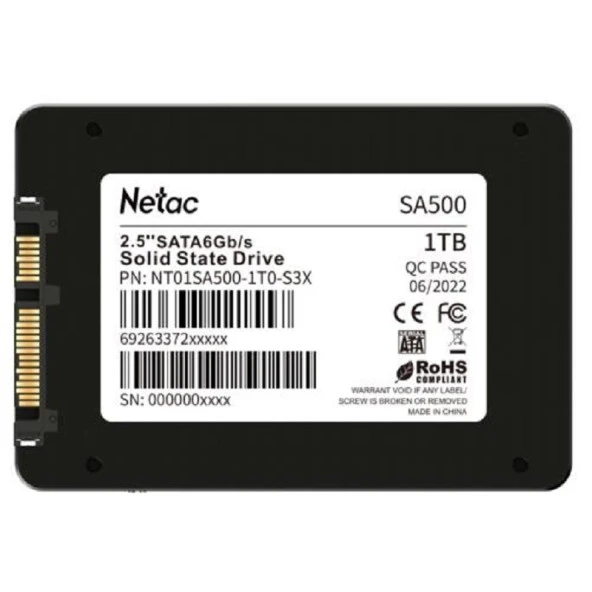Netac SA500 1TB 2.5 SSD Disk - 6