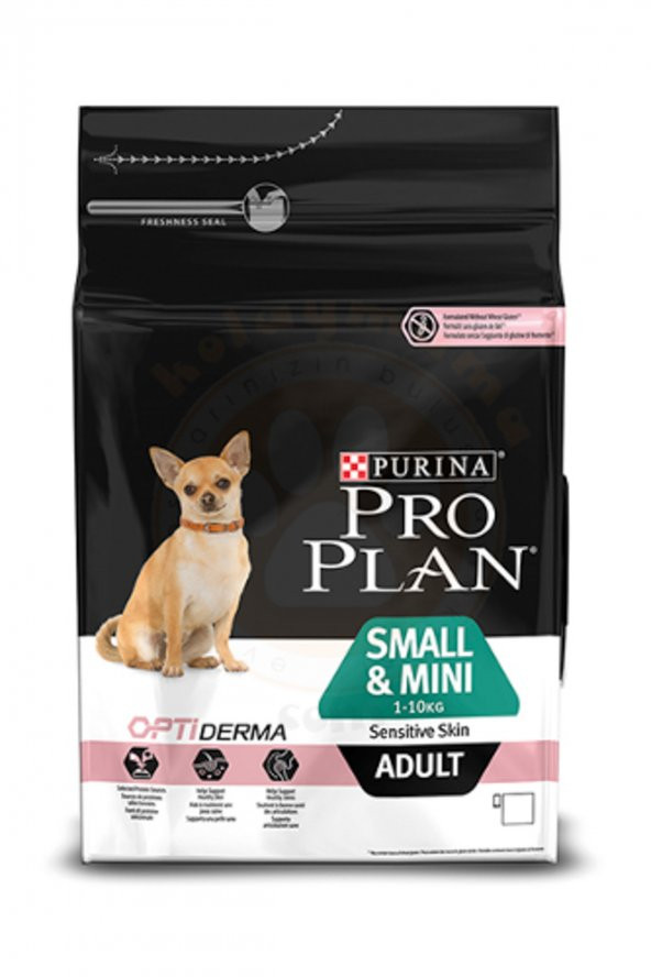 ProplanAdult Small Sensitive Somonlu Küçük Irk Yetişkin Köpek Maması 3Kg