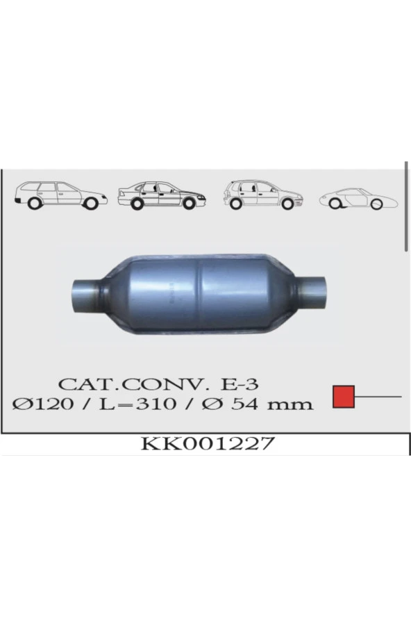 Katalitik konvektör /cat. Converter