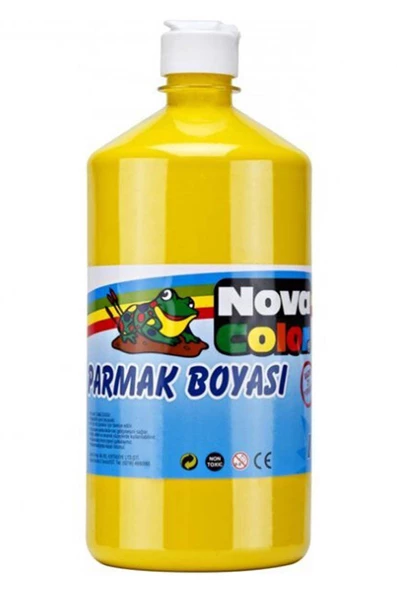 Nova Color Parmak Boyası Sarı 1 KG Sarı Parmak Boyası