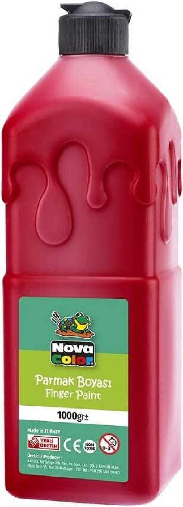 Nova Color Parmak Boyası Kırmızı 1 KG Kırmızı Parmak Boyası ürün görseli