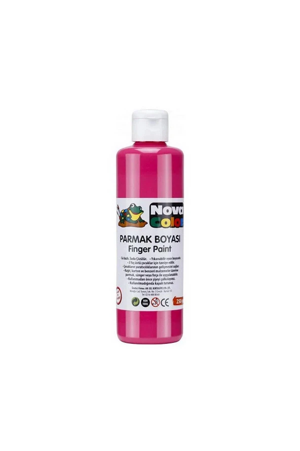 Nova Color Parmak Boyası Pembe 250 Gram Pembe Parmak Boyası