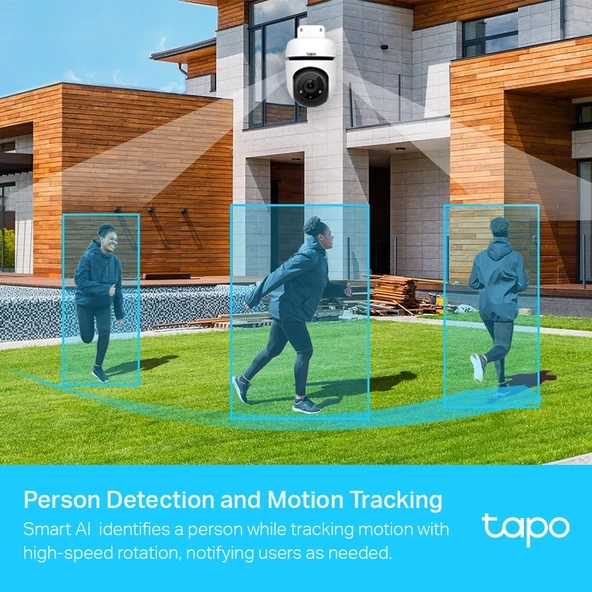 Tp-Link Tapo C500 Dış Mekan Yatay/Dikey Wi-Fi Güvenlik Kamerası - 3