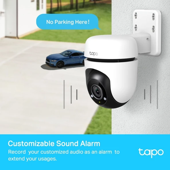 Tp-Link Tapo C500 Dış Mekan Yatay/Dikey Wi-Fi Güvenlik Kamerası - 5