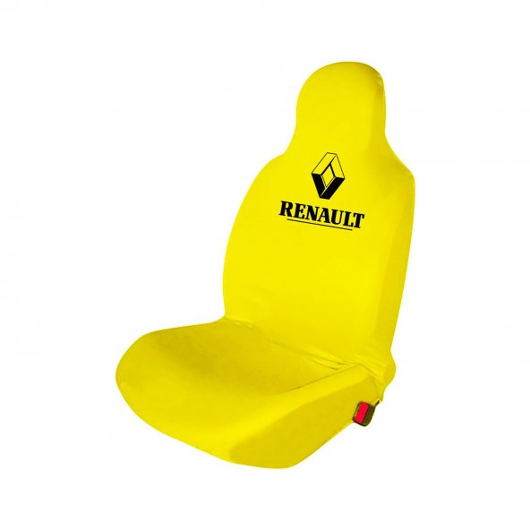 Özdemir Teks Renault Clio Sedan Araç Koltuk Kılıfı Koruyucu Penye Servis Kılıfı Sarı ürün görseli