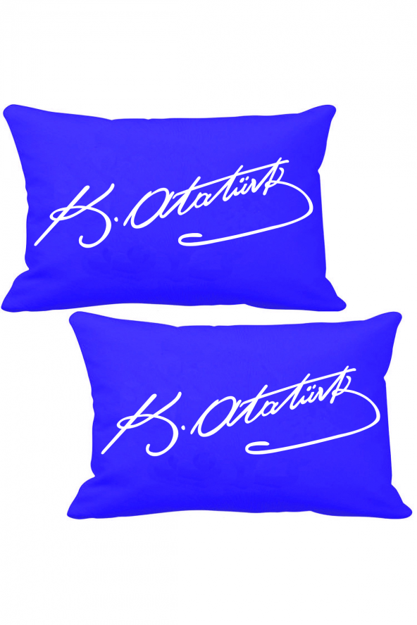 Özdemir Teks Ford Fiesta Sport Coupe Oto Koltuk Boyun Yastığı Ortopedik 2 Adet Atatürk Lacivert ürün görseli