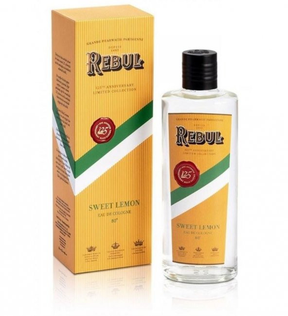 Rebul Kolonya 270 Ml  Sweet Lemon Cam Şişe