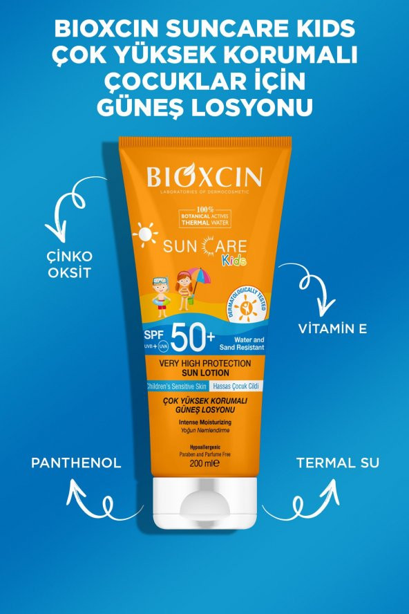 Bioxcin Suncare Kids Losyon SPF50 200 ml - 4