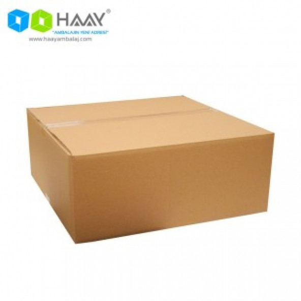 HAAY AMBALAJ 50x50x20cm Çift Oluklu Koli (5 ADET) - 2