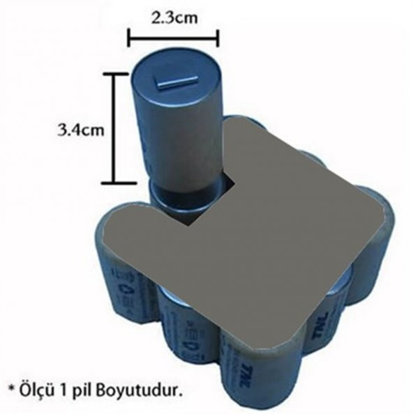 Bosch 12v Batarya için 1500mAH Pil Değişim Grubu - 2