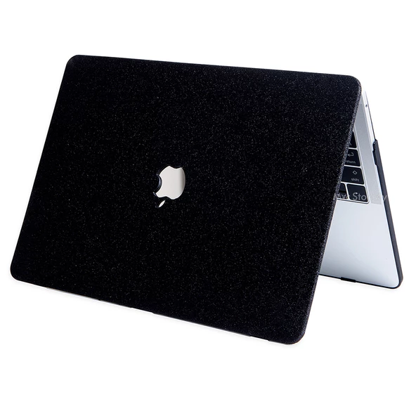 Macbook Air Kılıf 13.6 inç M2-M3-M4 Simli Kaplama G1505 (13.6” Air) A2681 A3113 A3240 ile Uyumlu - 8