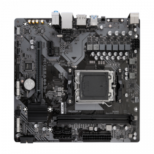 GIGABYTE A620M H DDR5 6400(OC) HDMI DP MATX AM5 - 4