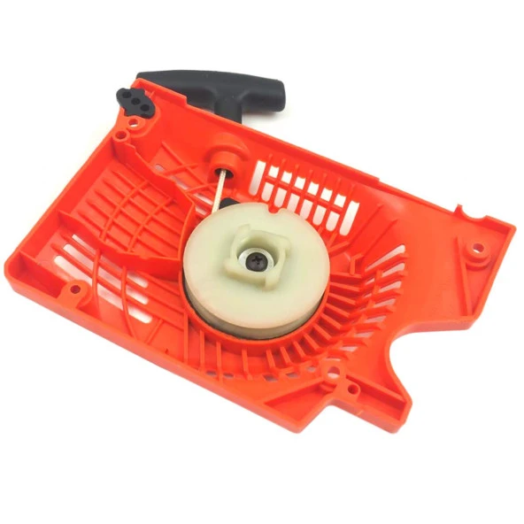 Kmtmak Çin Motorlu Testere 4500-5200 Starter Kapağı Komple Düz Model Çalıştırma Çekme Kapağı - 1