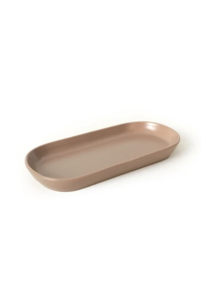 Keramika Mat Toprak Noyan Kayık Tabak 2 Adet 26 Cm 977 - 3